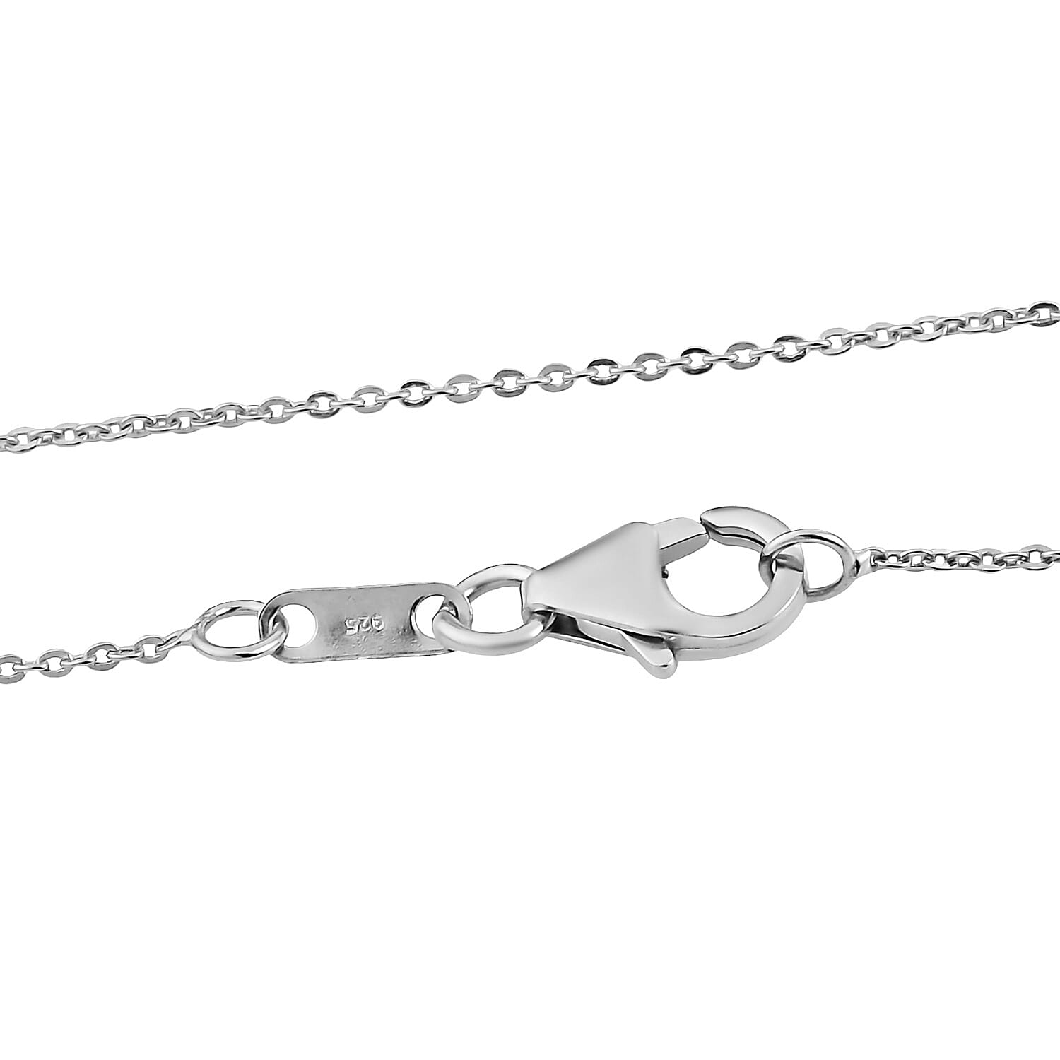 Tanzanite 4.70 ctw Floral Spray Pendant Necklace in Platinum Over Sterling Silver 20 Inches