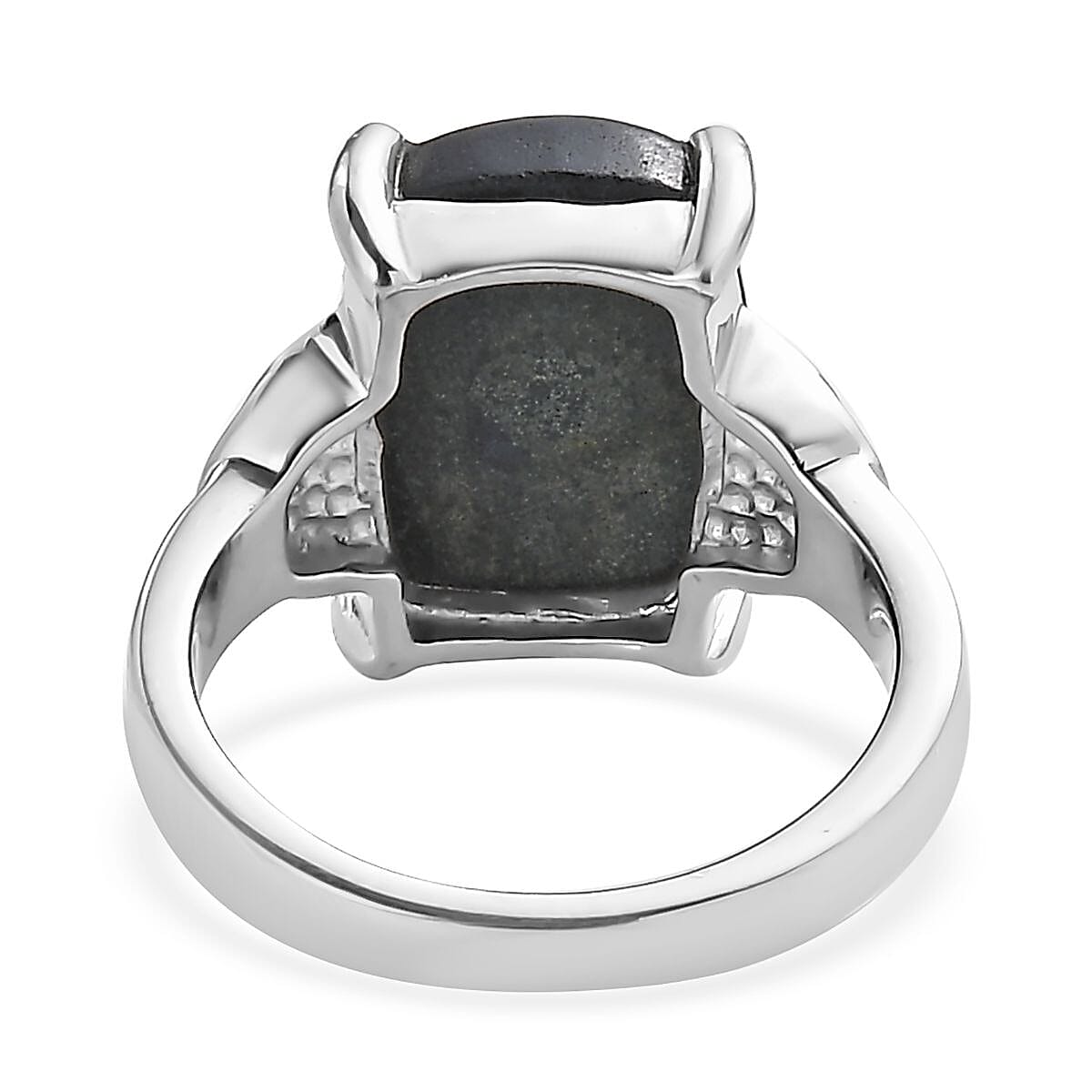 Australian Vivianite Solitaire Ring (Size 6.0) and Pendant Necklace 20 Inches in Stainless Steel 11.40 ctw image number 5