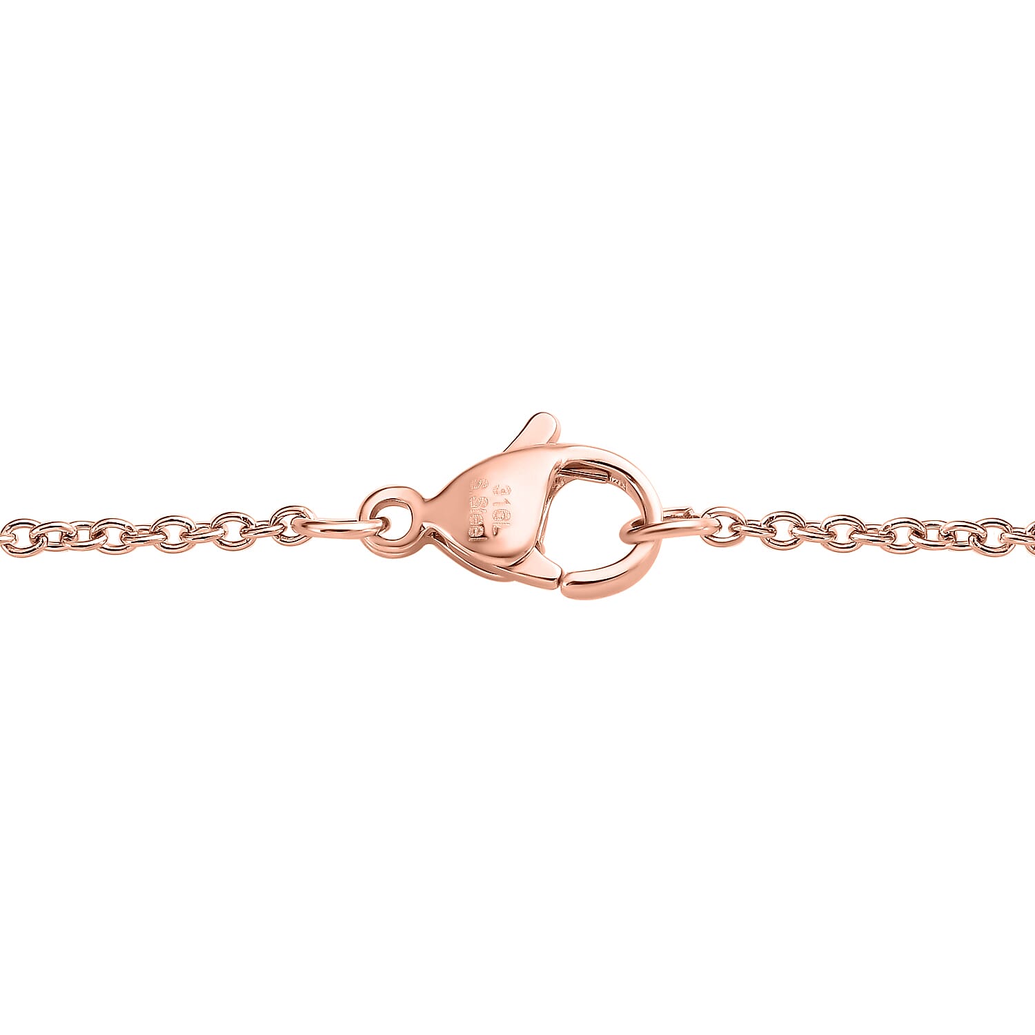 Tanzanian Rhodolite Garnet Cross Pendant Necklace 20 Inches in Vermeil Rose Gold Over Sterling Silver 1.20 ctw