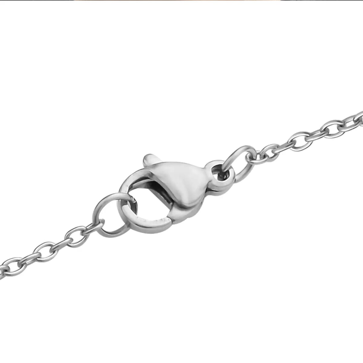 Malagasy Labradorite Solitaire Pendant Necklace 20 Inches in Stainless Steel 14.65 ctw image number 8