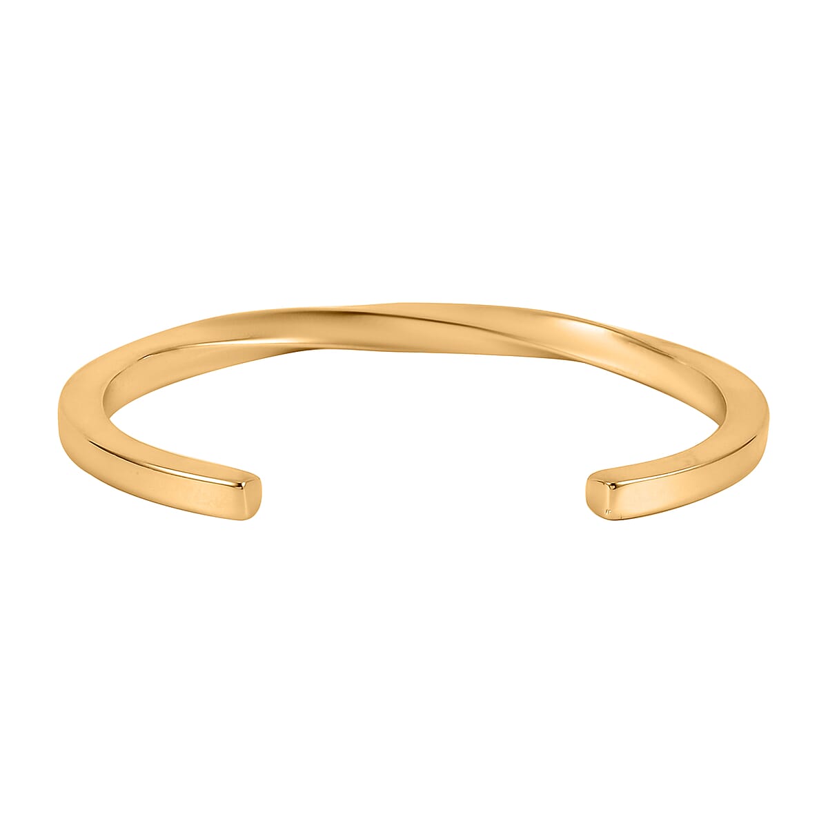 Unakite, Champagne Glass Set of 2 Stretch Bracelet and Cuff Bracelet (7.00In) in Goldtone 60.00 ctw image number 4