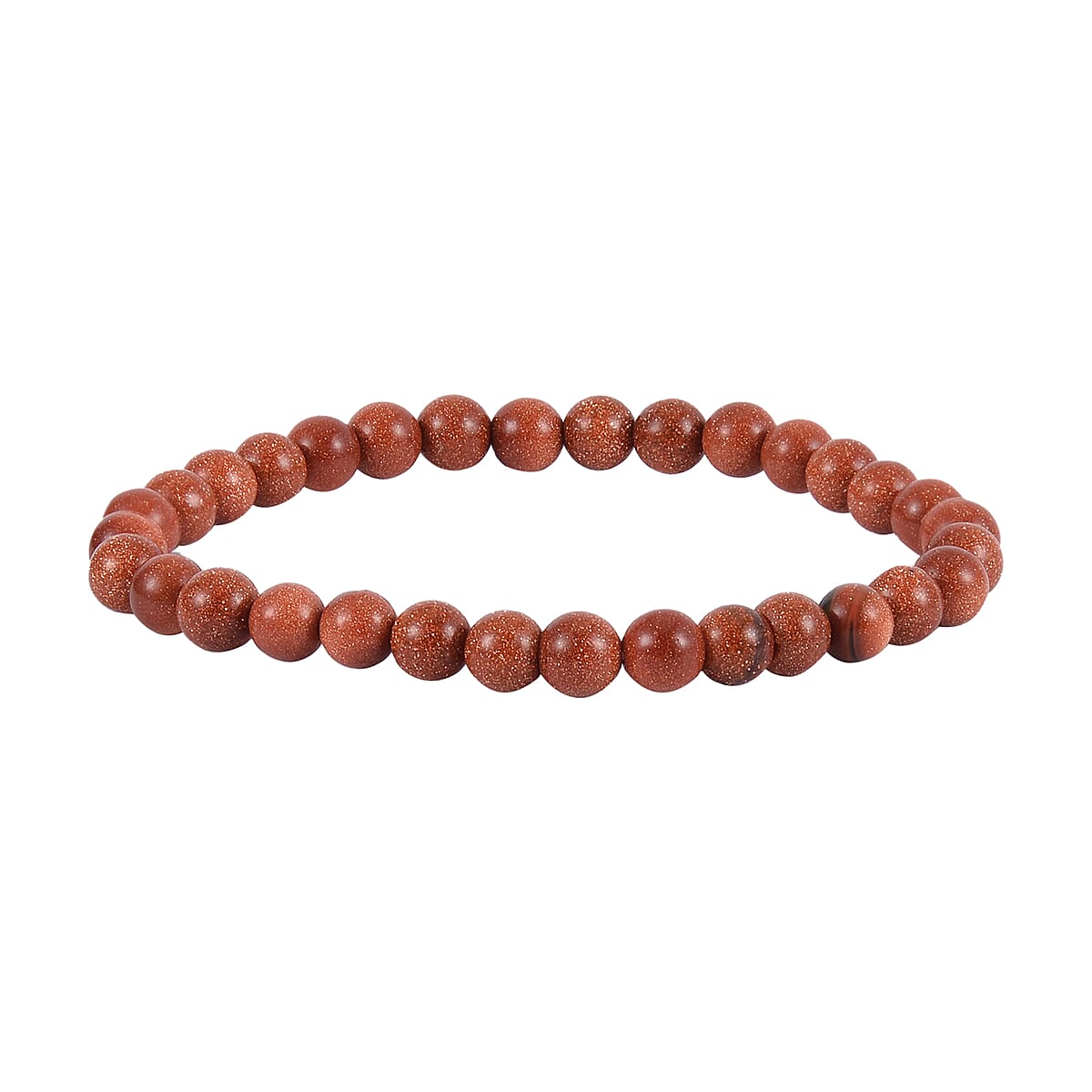 Gold Sandstone, Champagne Glass Set of 2 Stretch Bracelet and Cuff Bracelet (7.00In) in Goldtone 60.00 ctw image number 7