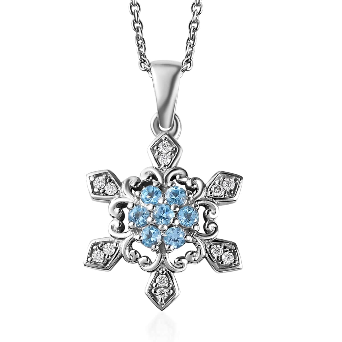 Snowflake Pendant Necklace Clavicle Chain Dainty Snowflake Charm With For  Rhines | Fruugo BH