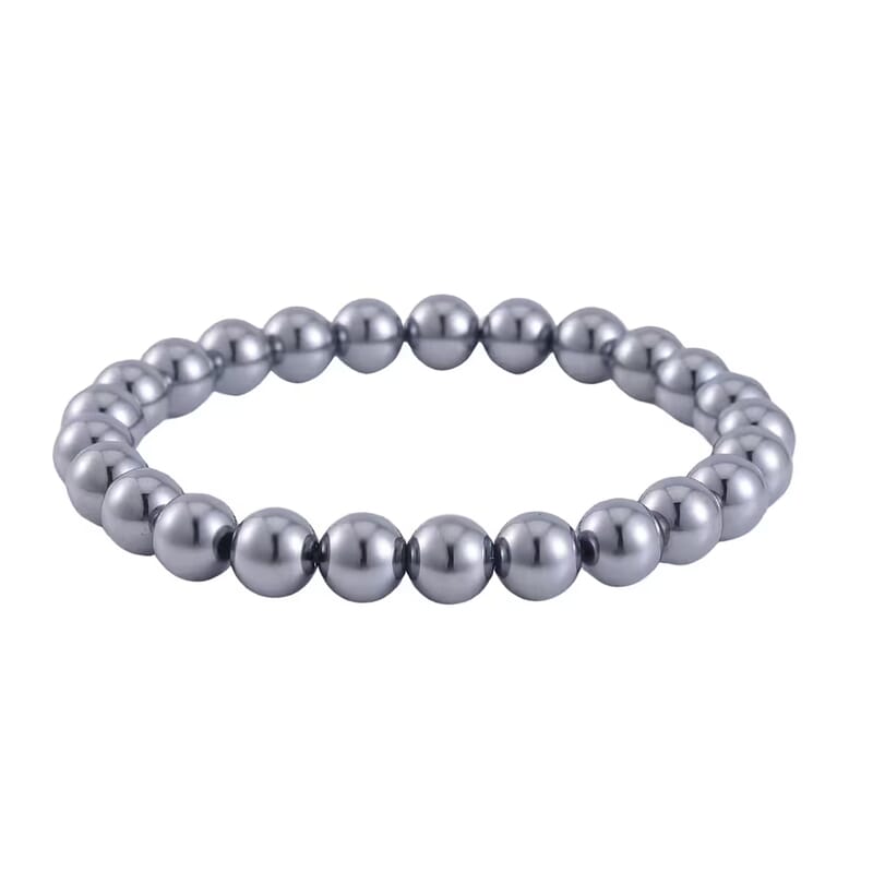 Terahertz Carved 383.00 ctw Qilin Pendant with Beaded Necklace and Stretch Bracelet in Rhodium Over Sterling Silver 20 Inches