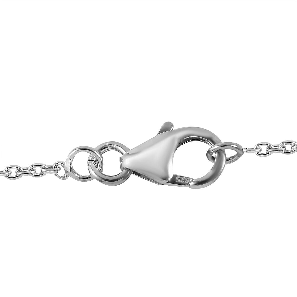 AAA Lusaka Amethyst Solitaire Pendant Necklace 18 Inches in Platinum Over Sterling Silver 50.50 ctw image number 4