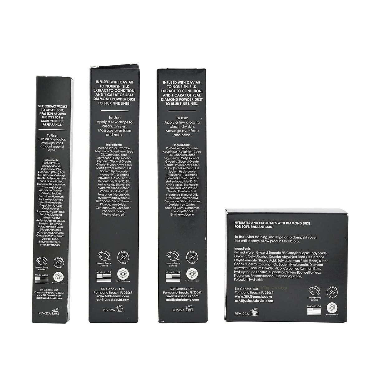 2 Silk Genesis 1ct Luminous Diamond Collagen, Silk 1ct Diamond Eye Perfecting Cream and Diamond Beauty Cream image number 7