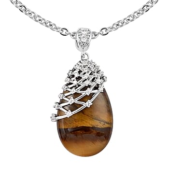 South African Yellow Tigers Eye - Product card gallery slide 1 (10176566526265)