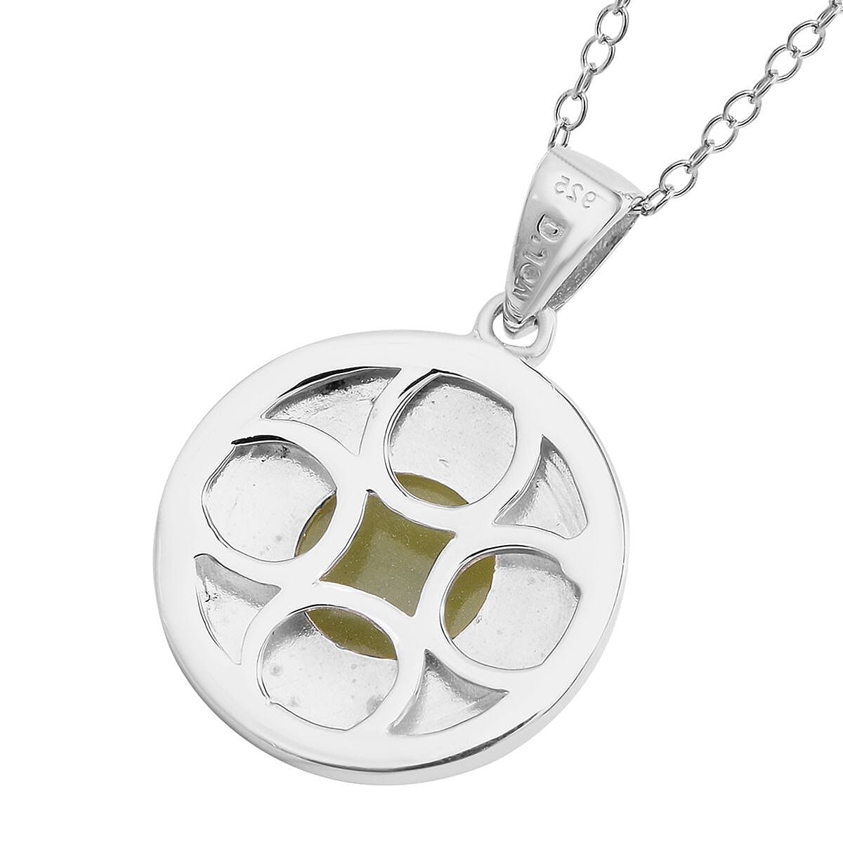 Ofiuny 5Pcs 925 Sterling Silver Slider Pendant Clasp For Necklace With Open Loop, Easy Bails For Jewelry Making, Charm Clasp Connector For DIY Craft (Made In Italy - Foto 3