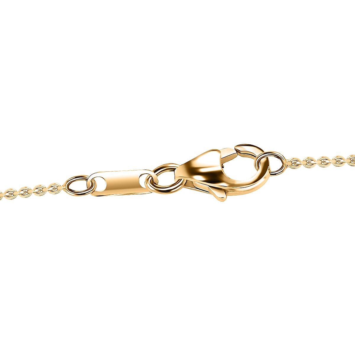 Moissanite Double Halo Pendant Necklace 20 Inches in Vermeil Yellow Gold Over Sterling Silver 3.10 ctw image number 5