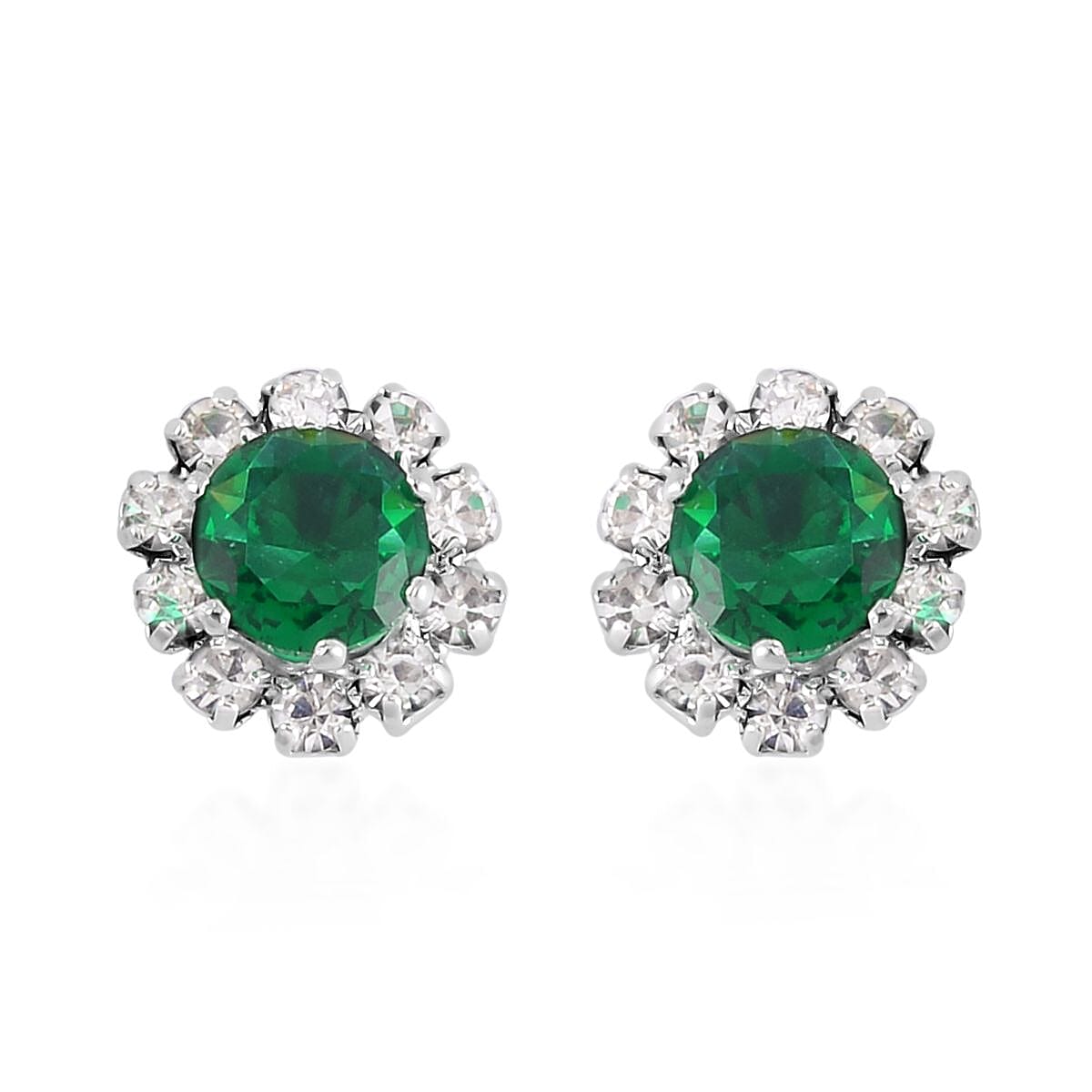 doorbuster-sky-blue-and-white-color-austrian-crystal-bangle-bracelet-7-7.5-in-and-earrings-in-silvertone