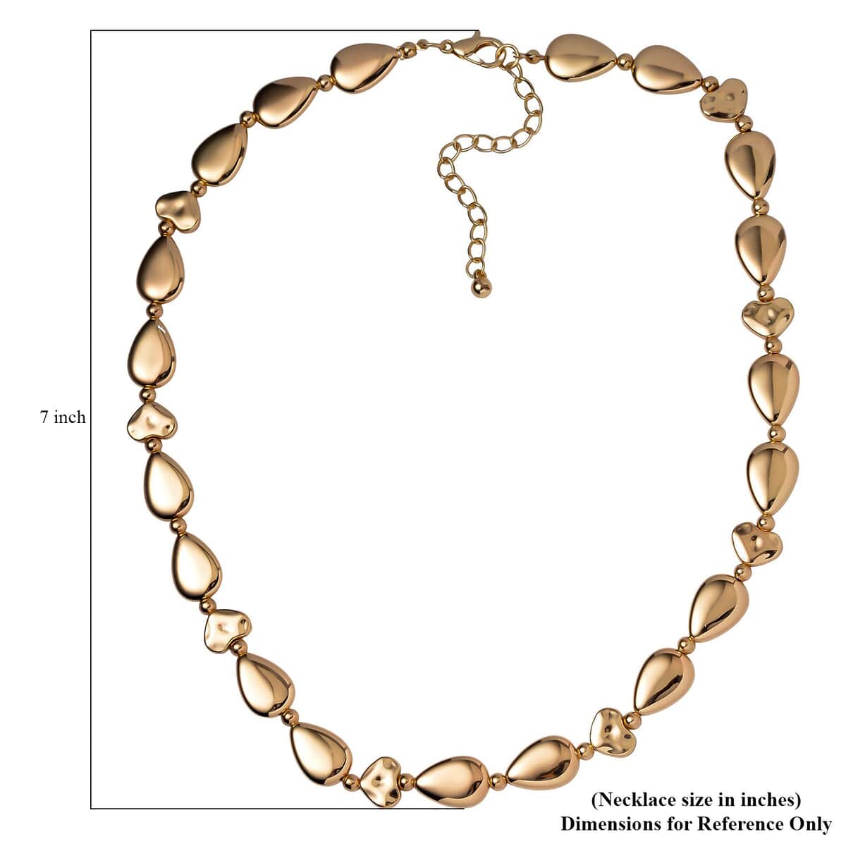 Resin Necklace 20-22 Inches and Bracelet 7.5-9.00In in Goldtone image number 4