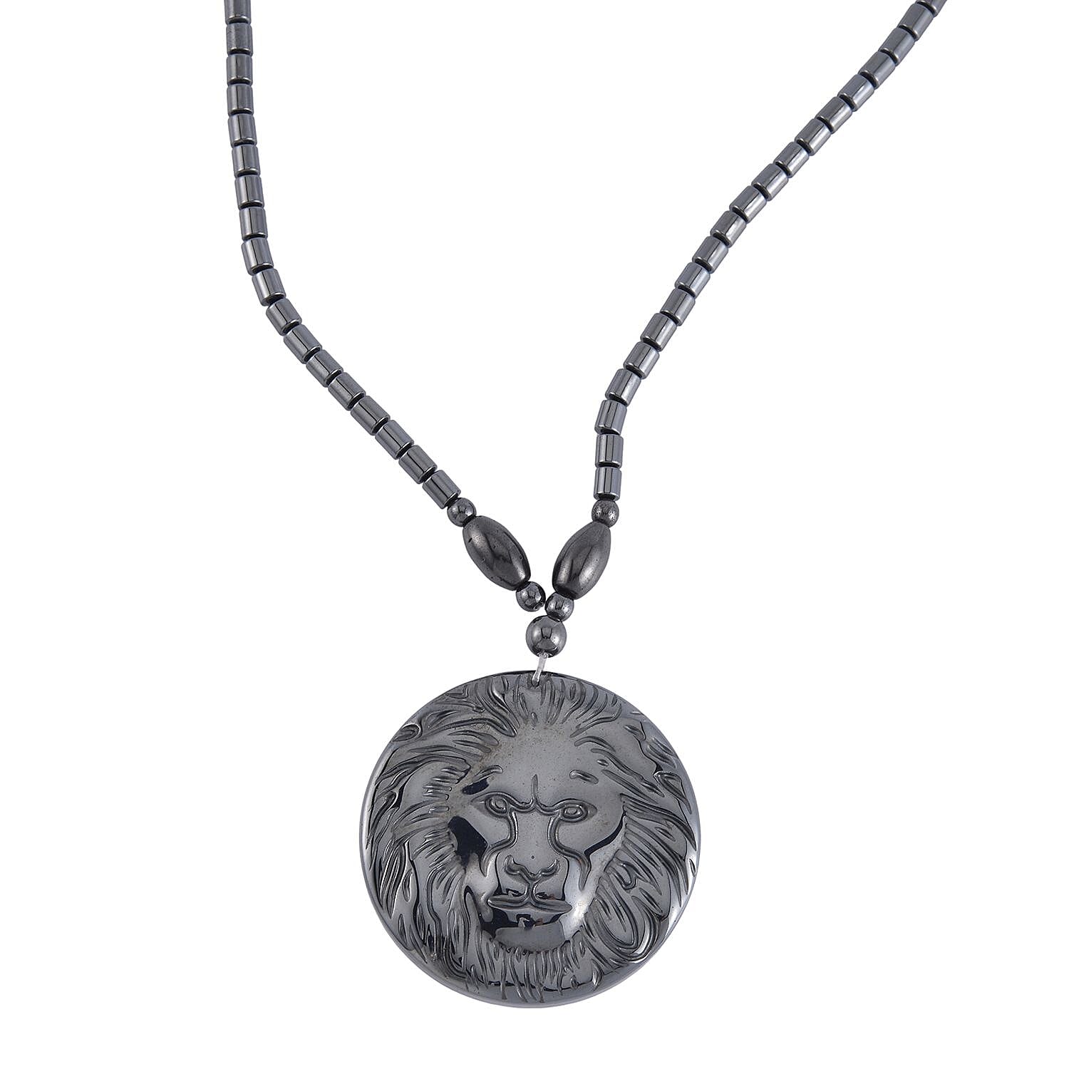 Buy Resin and Hematite Beaded Set of 3 Lion of Judah, Eagle