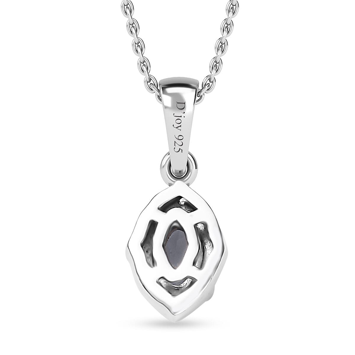 Premium Sky Blue Topaz Earrings, Ring (Size 5.0) and Pendant in Platinum Over Sterling Silver with Stainless Steel Necklace 20 Inches 1.15 ctw