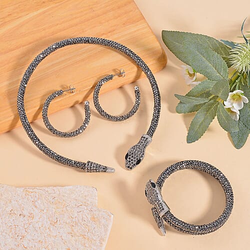 Gray Austrian Crystal - Product card gallery slide 2 (9431885545727)