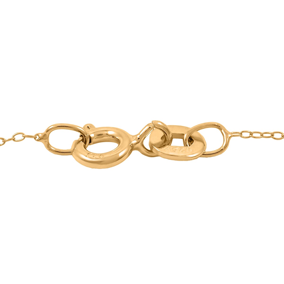 Cross Pendant Necklace in 14K Yellow Gold Over Sterling Silver 18 Inches 2.90 Grams image number 4