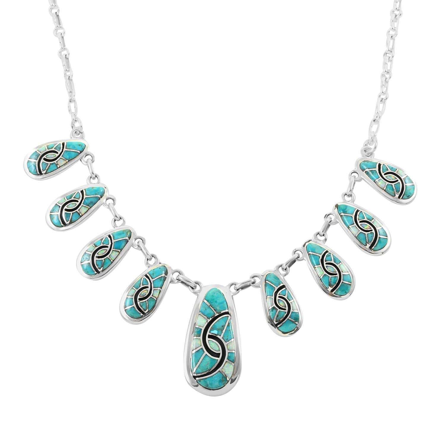 Sterling Silver outlet Turquoise Pendant 21