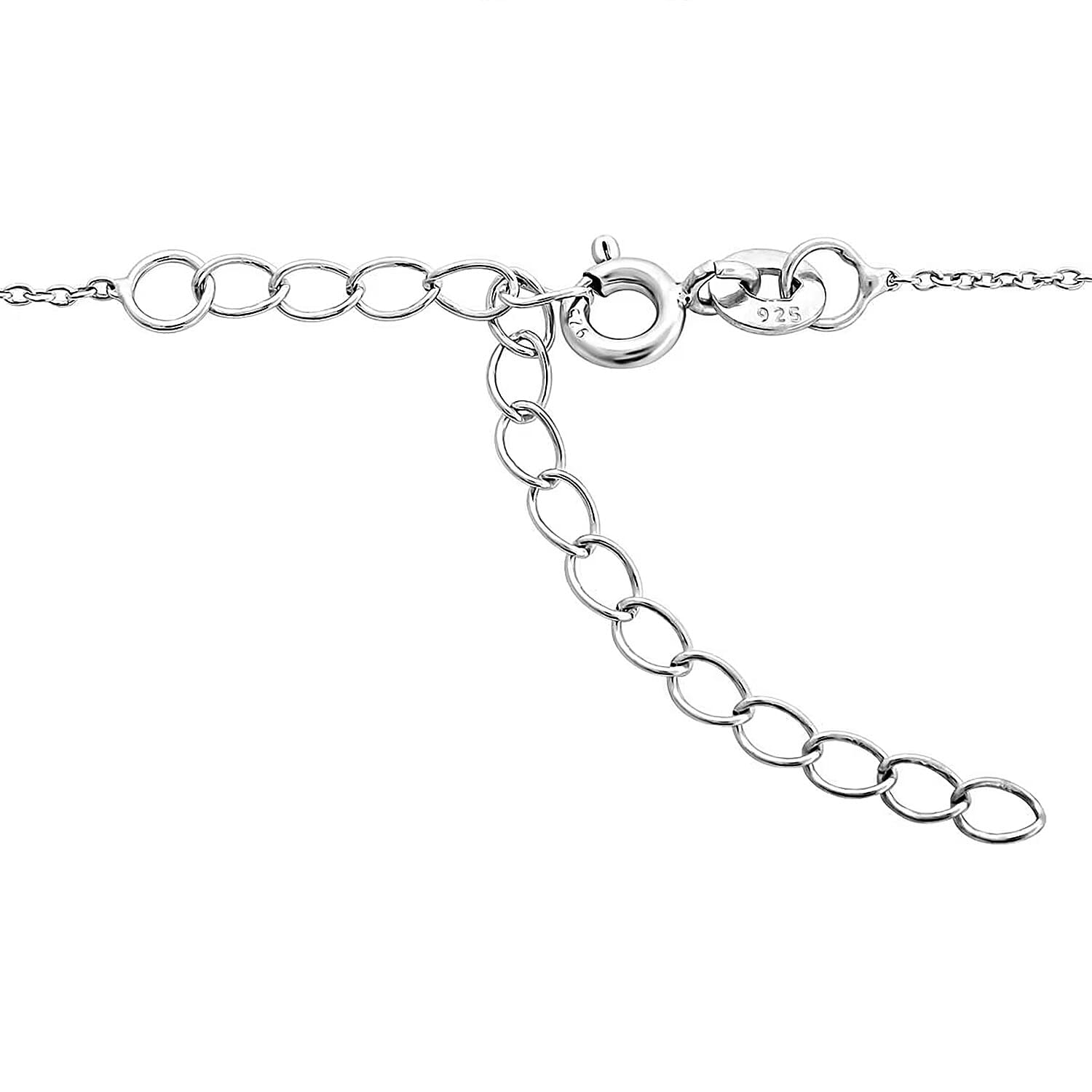 Red Diamond 0.50 ctw Cross Pendant Necklace in Platinum Over Sterling Silver 18-20 Inches