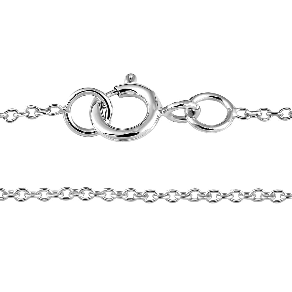 Luxoro 10K White Gold G-H I2 Diamond Pendant Necklace 20 Inches 0.25 ctw