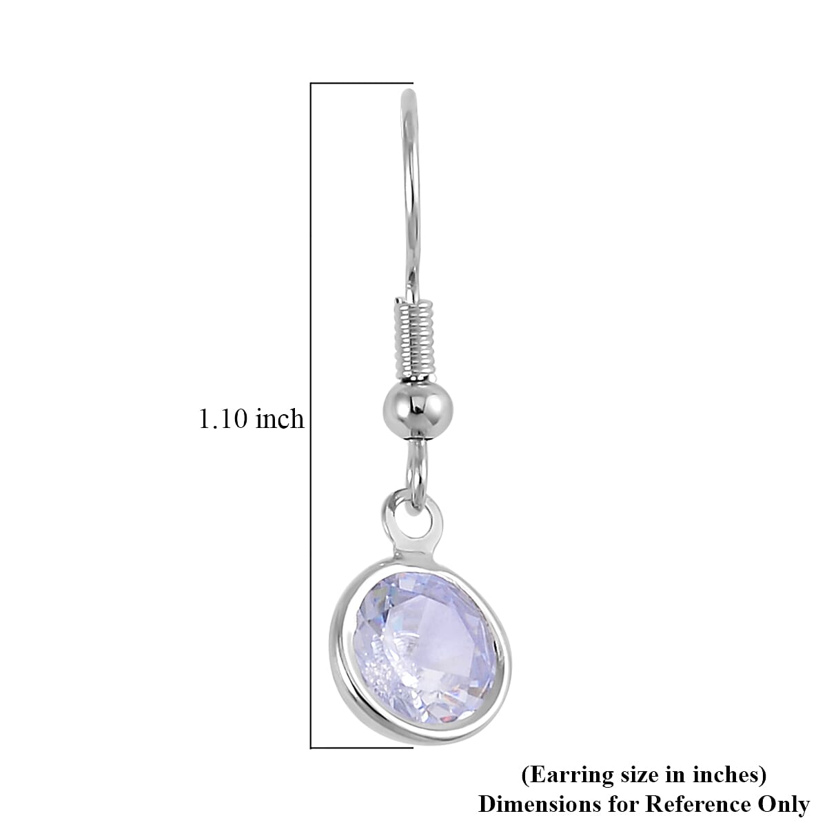 Simulated Diamond and Austrian Crystal Rose Charm Bracelet (7.50In) and Earrings in Silvertone