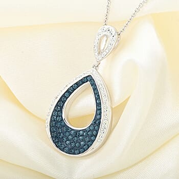 Blue Austrian Crystal - Product card gallery slide 2 (10176577569081)