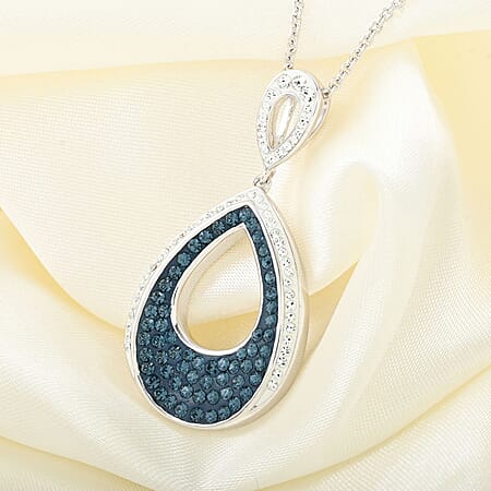 Blue Austrian Crystal - Product card gallery slide 2 (10176577569081)