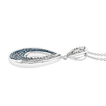 Blue Austrian Crystal - Product card gallery slide 4 (10176577569081)
