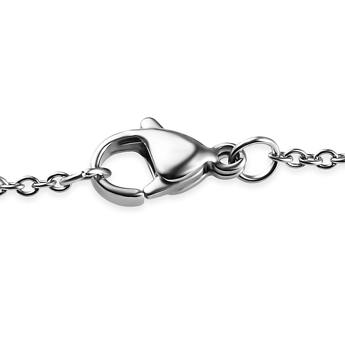 Designer Premium Light Colorado Austrian Crystal Pendant in Sterling Silver with Stainless Steel Necklace 20 Inches image number 4