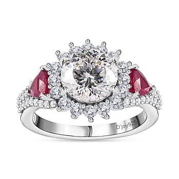 Moissanite & Niassa Ruby / 5 - Product card gallery slide 4 (10176580223289)