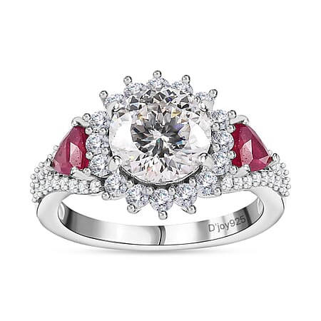 Moissanite & Niassa Ruby / 5 - Product card gallery slide 4 (10176580223289)
