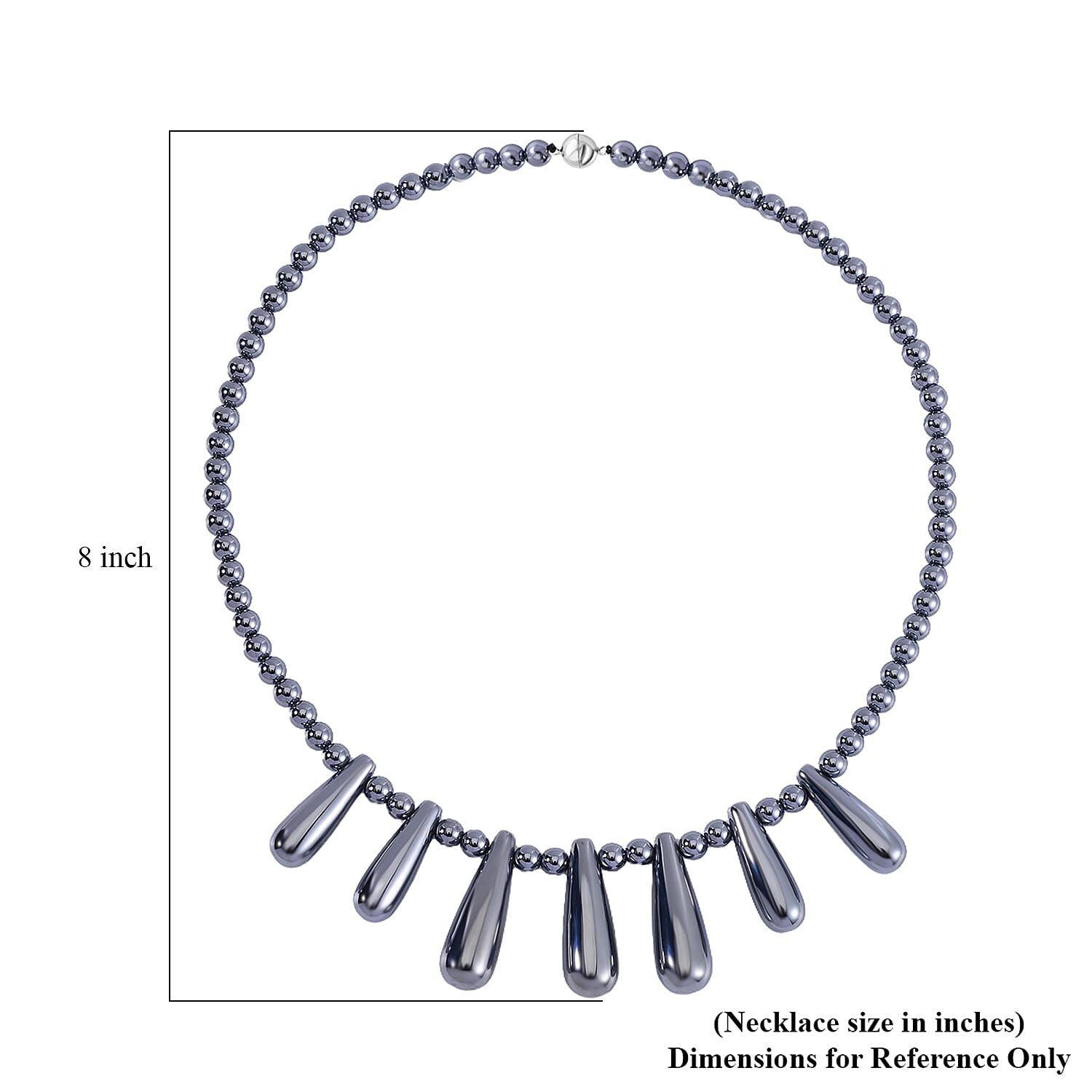 Terahertz 315.50 ctw Beaded Necklace and Earrings in Rhodium Over Sterling Silver 20 Inches
