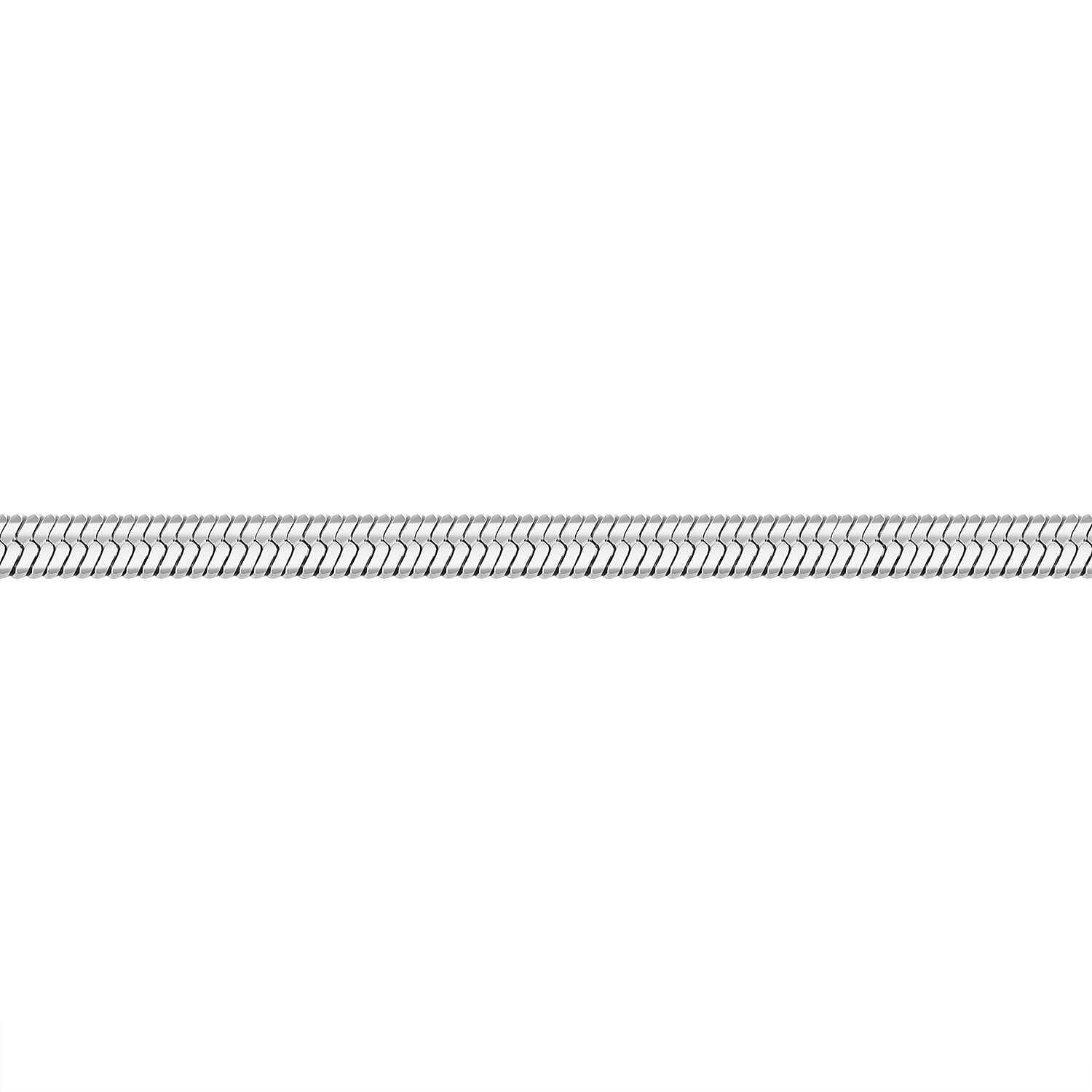 Herringbone Chain Bracelet (7.50In) and Necklace 20 Inches in Stainless Steel 