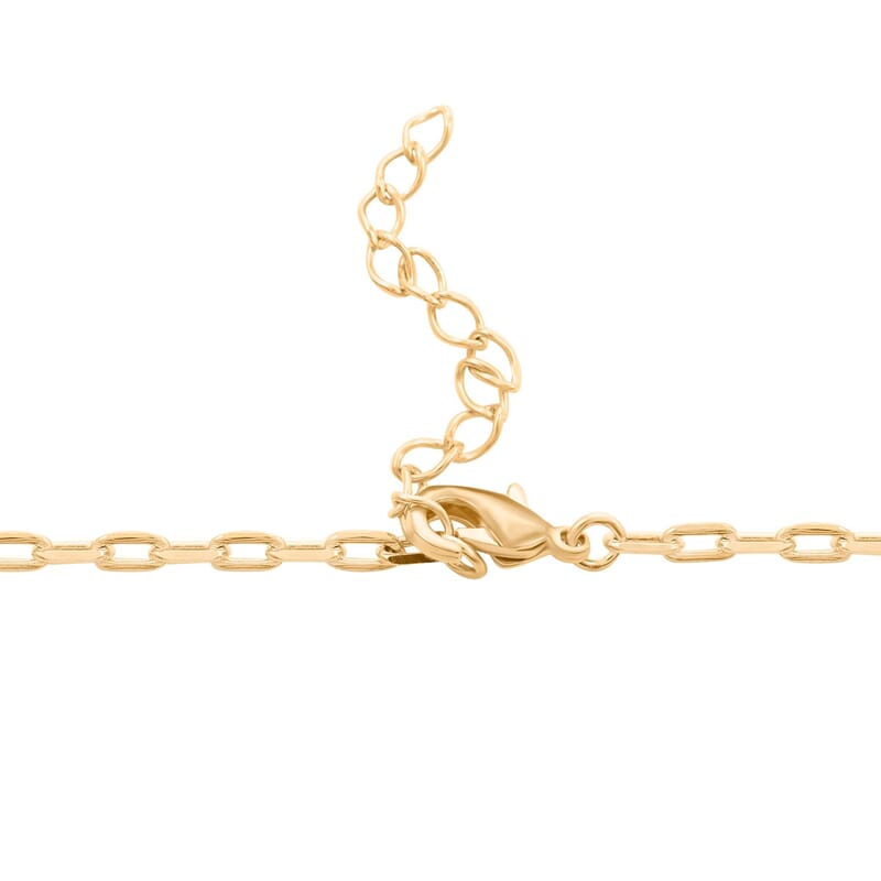 Galilea Rose Quartz Pendant Necklace 18.5-20.5 Inches in Goldtone 48.50 ctw