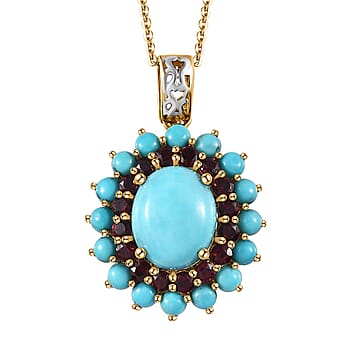 Sleeping Beauty Turquoise & Anthill Garnet - Product card gallery slide 1 (10176585105721)