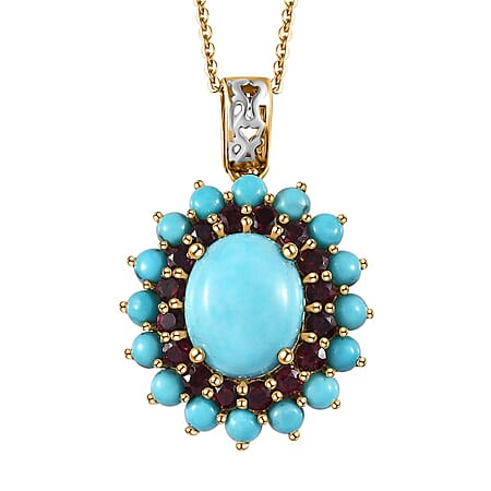 Sleeping Beauty Turquoise & Anthill Garnet - Product card gallery slide 1 (10176585105721)