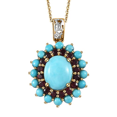 Sleeping Beauty Turquoise & Anthill Garnet - Product card gallery slide 1 (10176585105721)