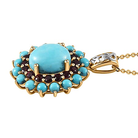 Sleeping Beauty Turquoise & Anthill Garnet - Product card gallery slide 4 (10176585105721)