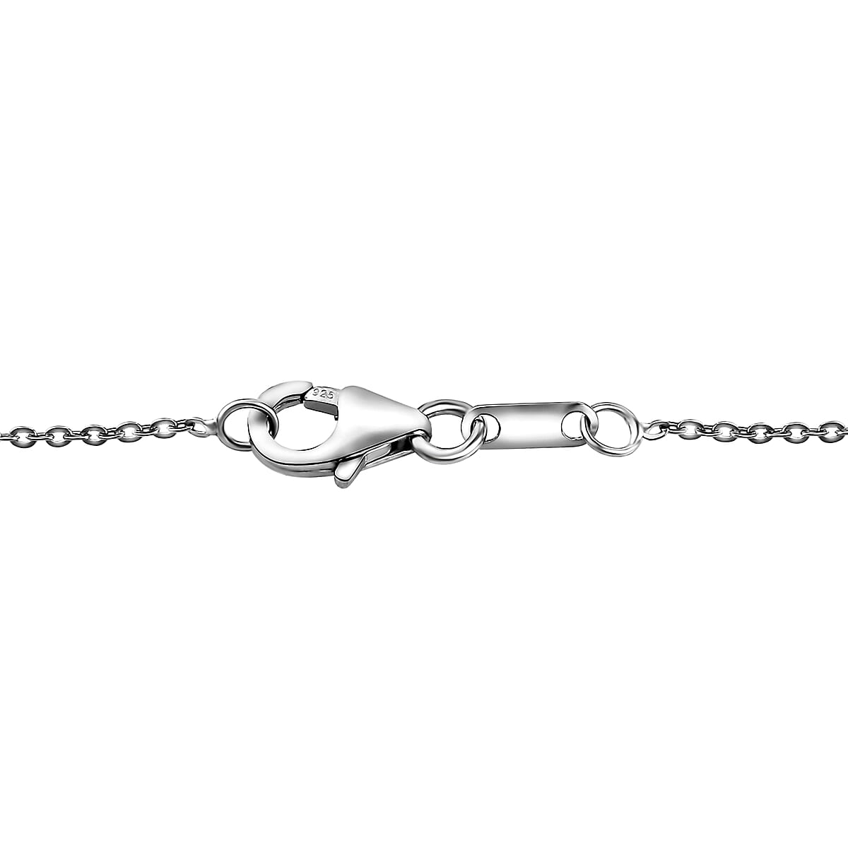 Moissanite Pendant Necklace 20 Inches in Platinum Over Sterling Silver 1.80 ctw image number 6