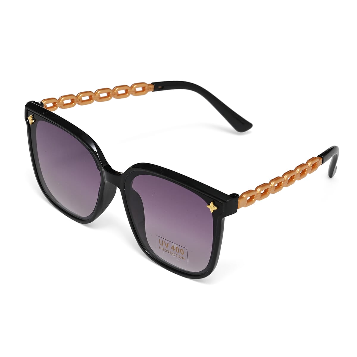 Set of 2 Multi Color UV400 Polarized Sunglasses and Rhinestone Sparkle Cap image number 6
