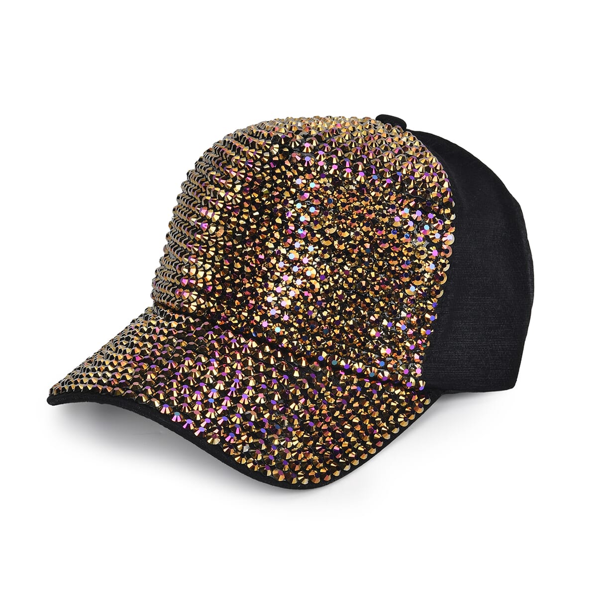 Set of 2 Brown Leopard Print UV400 Polarized Sunglasses and Rhinestone Sparkle Cap image number 1