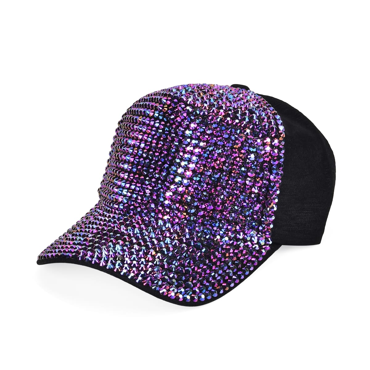Set of 2 Gray Zebra Print UV400 Polarized Sunglasses and Rhinestone Sparkle Cap image number 1