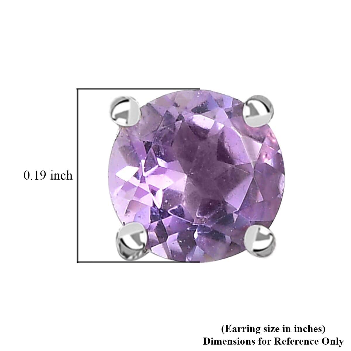 Rose De France Amethyst Bolo Bracelet and Earrings in Stainless Steel 3.75 ctw image number 8