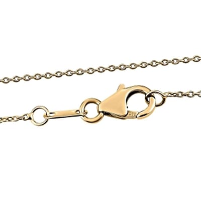 AA Golden South Sea Pearl and Multi Tourmaline 6.58 ctw Pendant Necklace in 18K Vermeil YG Over Sterling Silver 20 Inches