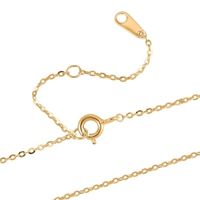 Freshwater Pearl 5.24 ctw Necklace in Vermeil YG Over Sterling Silver 17.5 Inches
