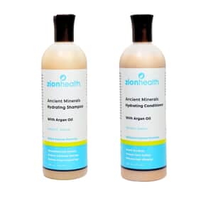 ZionHealth Original Shampoo & Conditioner Intense Shine and Moisture Set- Pear Blossom (16oz)