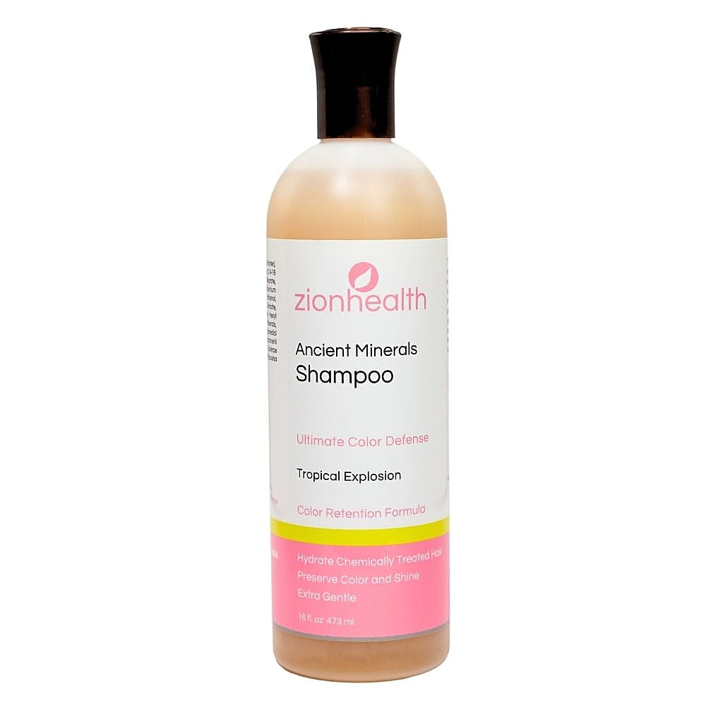 ZionHealth Color Defense and Retention Shampoo & Conditioner Color Preserve Set- Tropical Explosion (16oz)