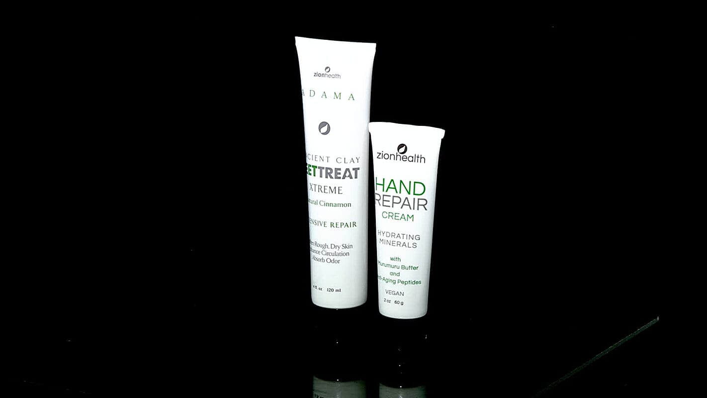 ZionHealth Hand & Feet Intensive Repair Cream Duo Set (2oz & 4oz)