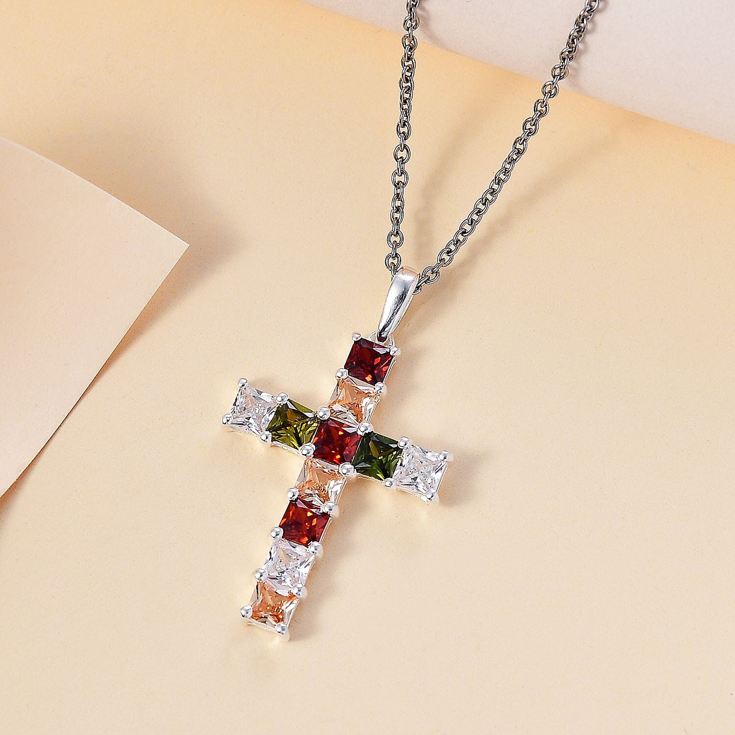 Simulated Multi color Diamond - Product card gallery slide 2 (9431839146239)