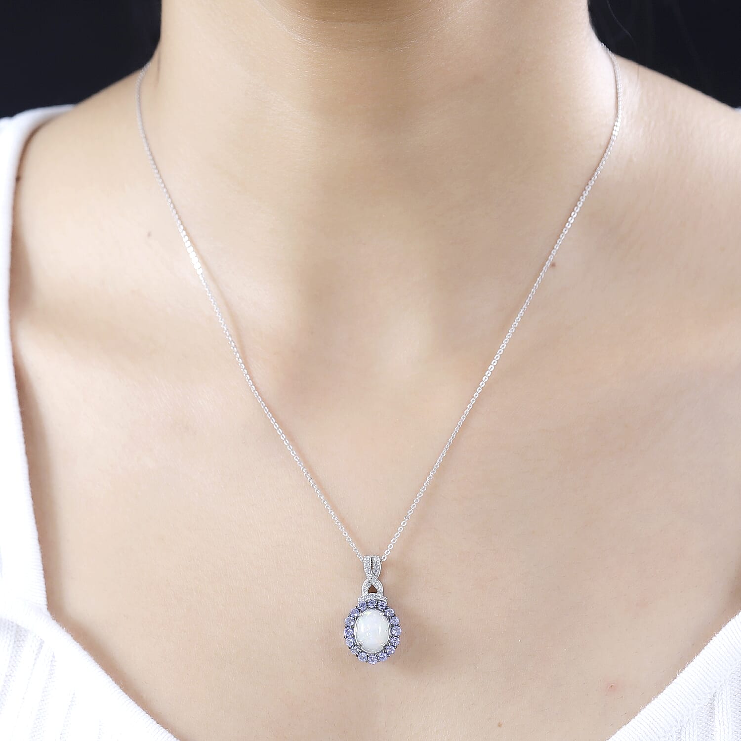 Ethiopian Welo Opal & Tanzanite - Product card gallery slide 3 (10145442464027)