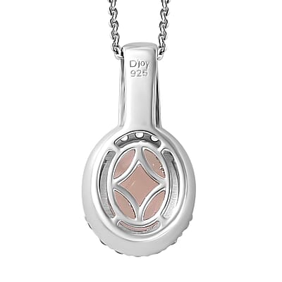 Premium Ethiopian Welo Opal and Multi Gemstone Halo Pendant Necklace 20 Inches in Platinum Over Sterling Silver 1.60 ctw