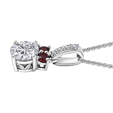 Moissanite & Anthil Garnet - Product card gallery slide 4 (10176598016313)
